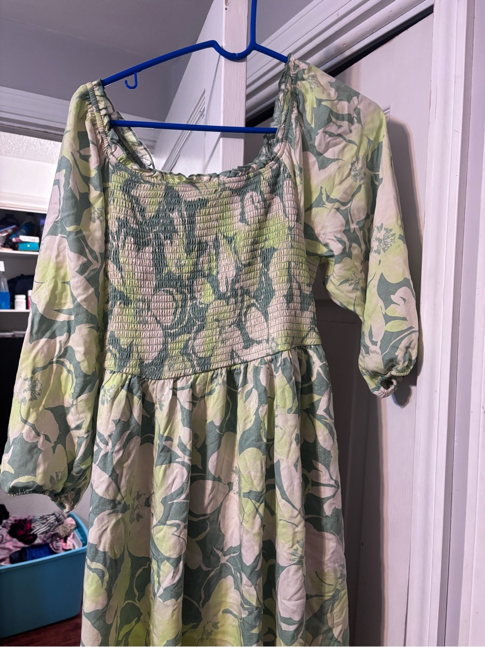 torrid Green Floral Midi Dress